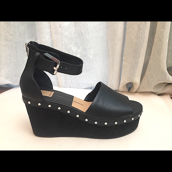 Dolce Vita Shoes - Dolce Vita NIB Black Leather Platform Sandals